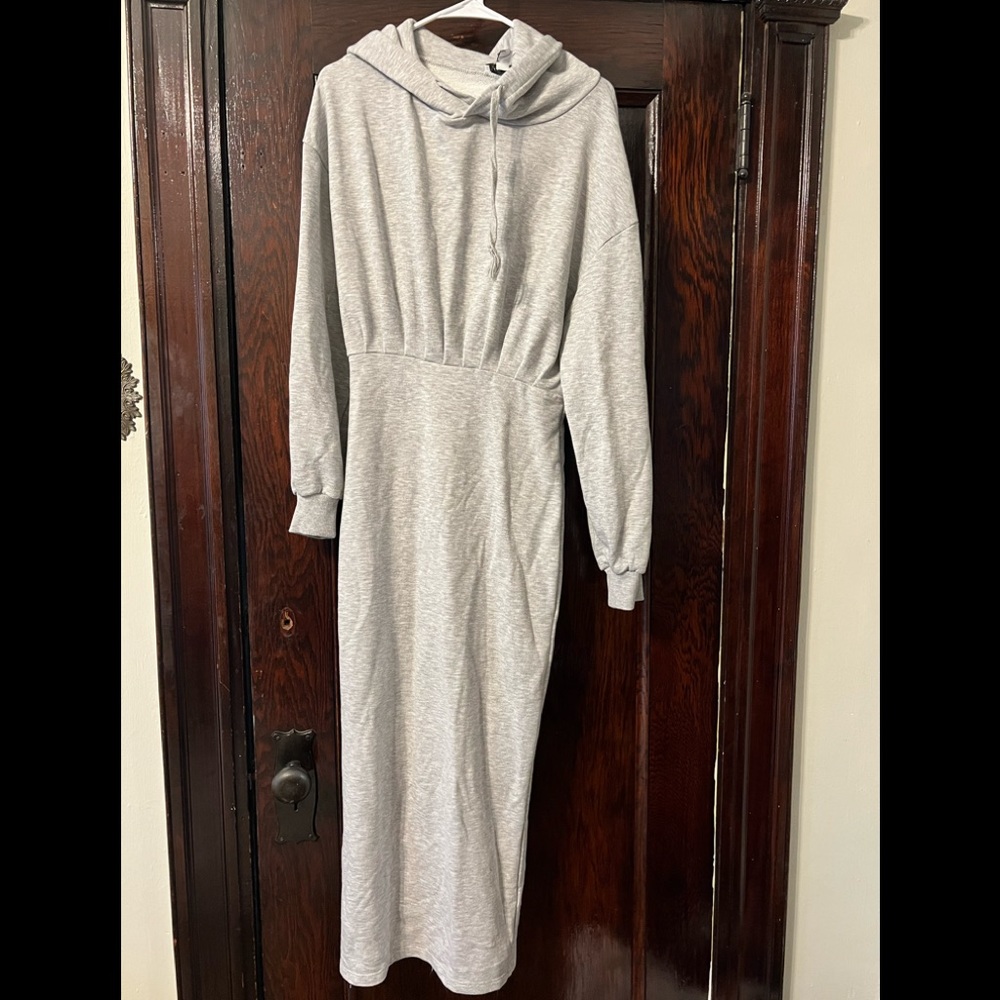 Topshop Tall hoodie dress